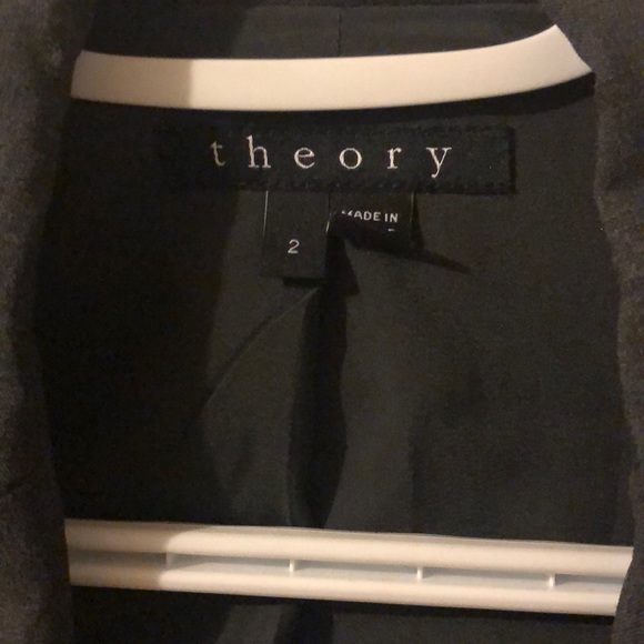Theory Grey Blazer - Picture 2 of 2